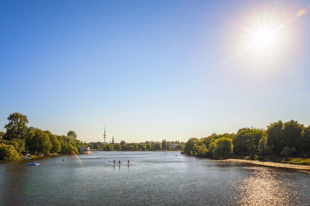 Alster Lakes, Hamburg