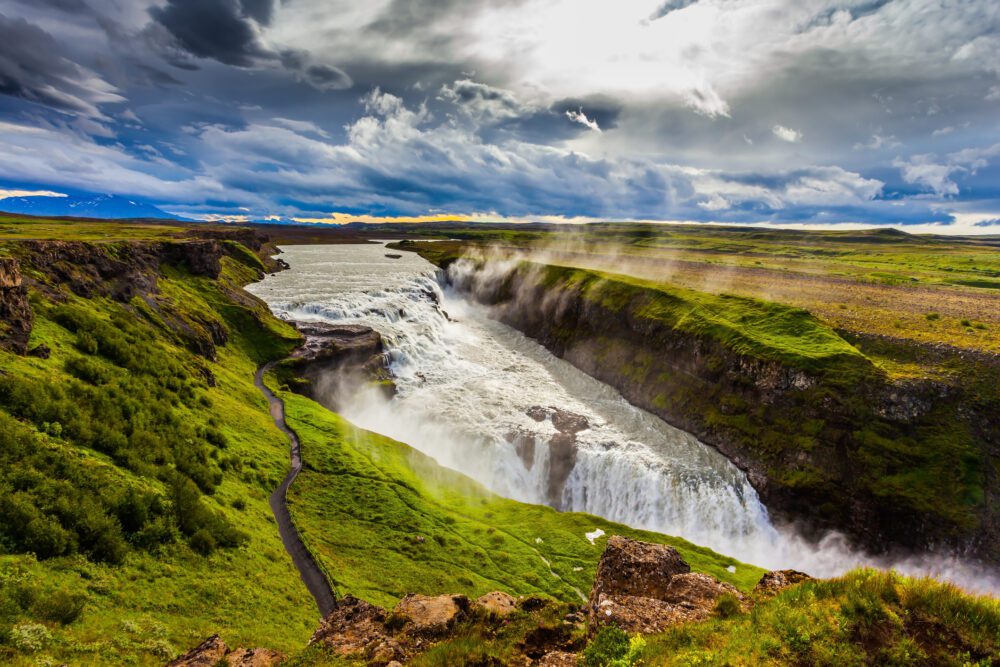 Gullfoss Waterfall, Iceland