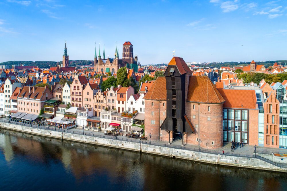 Motlawa River Embankment, Gdansk