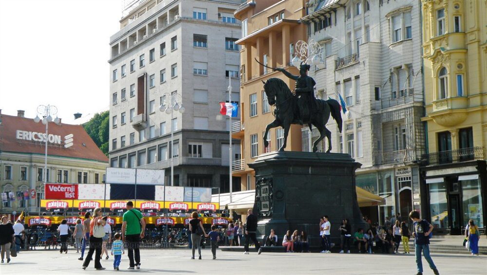 Ban Jelačić Square Zagreb