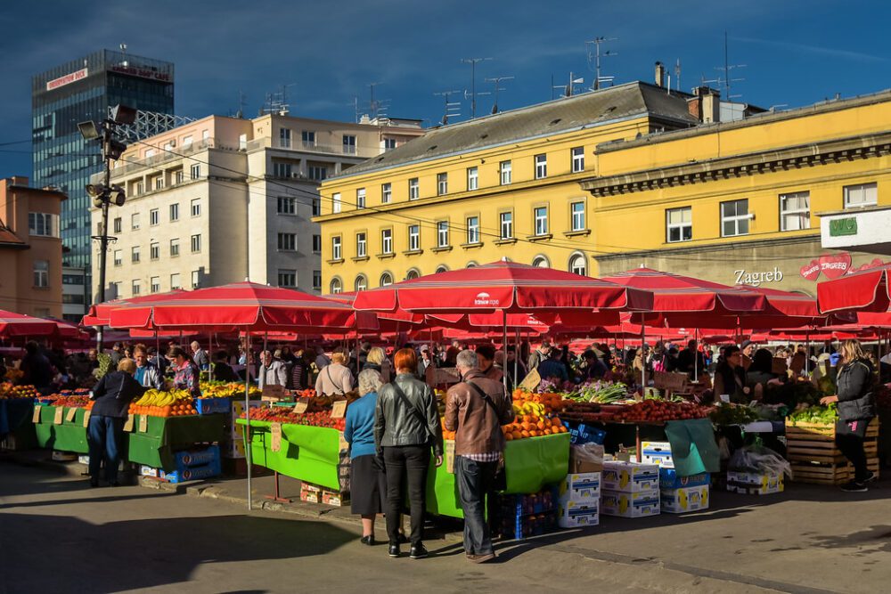 Dolac Market Zagreb