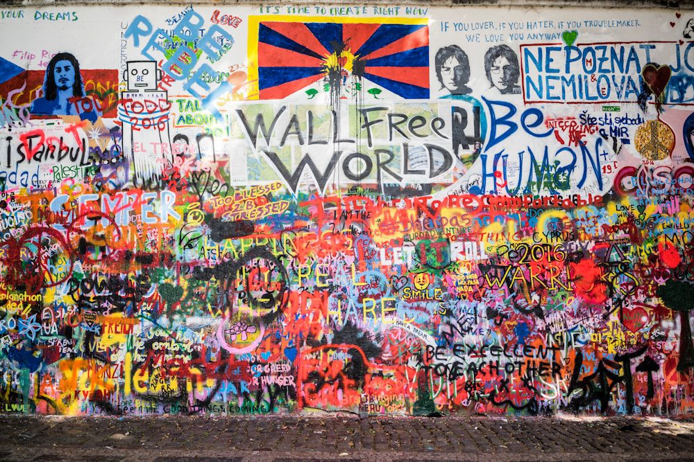 Lennon Wall Prague