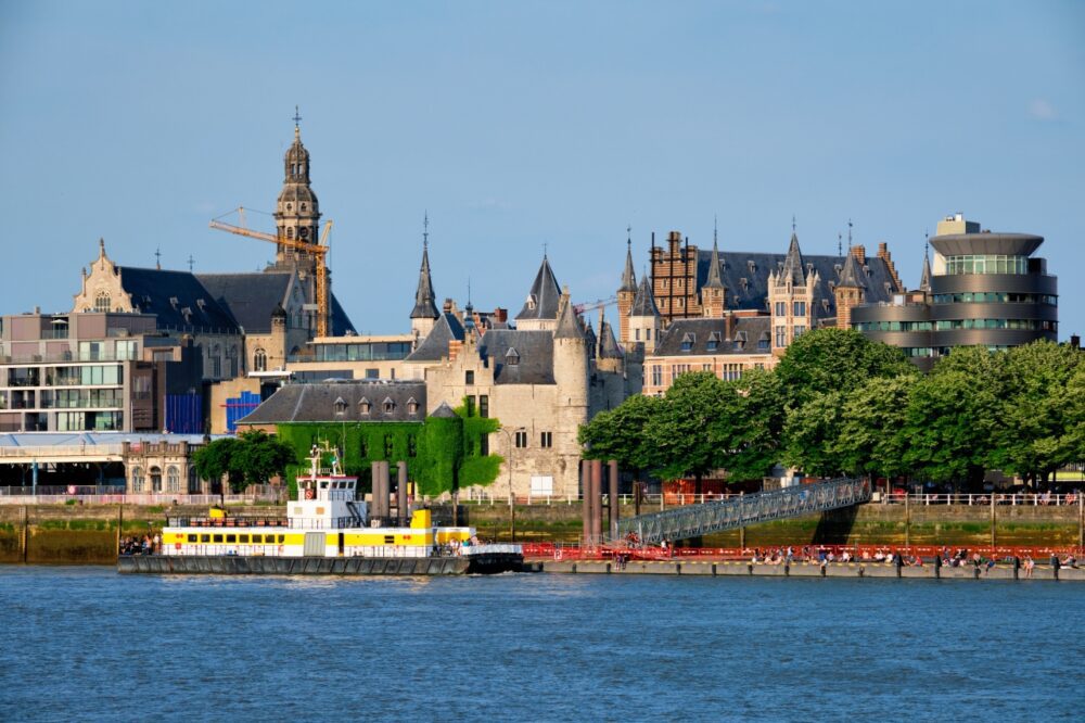 Scheldt River Antwerp