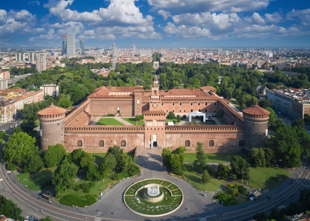 Sforzesco Castle Milan